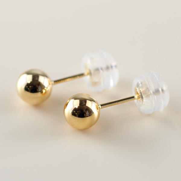 K18 丸玉 5mm ピアス 18k 18金 丸玉ピアス ゴールド ボール ぷっくり 普段使い 使いやすい シンプル レディース プレゼント ギフト |  | 04
