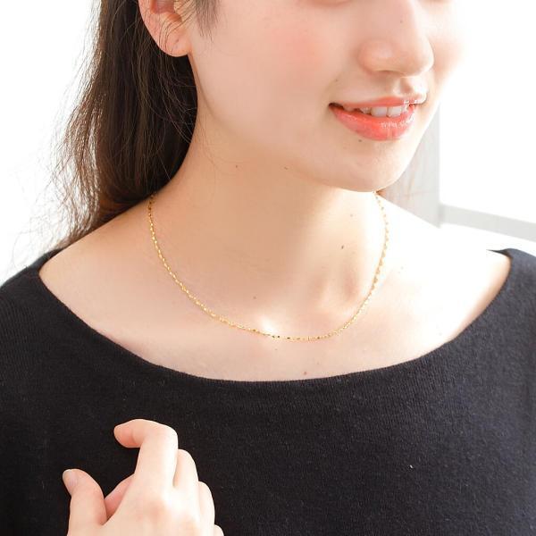 K24 24金 ネックレス レディース ネックレス ゴールド 金 42cm ペタル チェーン ペタルチェーン ゴールドチェーン |  | 05
