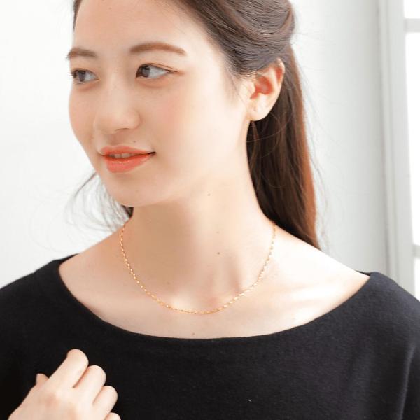 K24 24金 ネックレス レディース ネックレス ゴールド 金 42cm ペタル チェーン ペタルチェーン ゴールドチェーン |  | 07