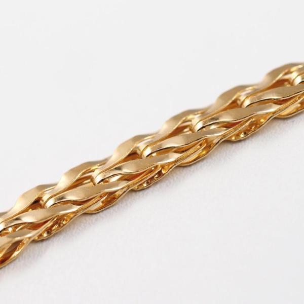 ブレスレット 幅広 3mm 18k K18 鎖  ゴールド 18cm レディース シンプル チェーン ジュエリー 地金 太め プレゼント ギフト |  | 05