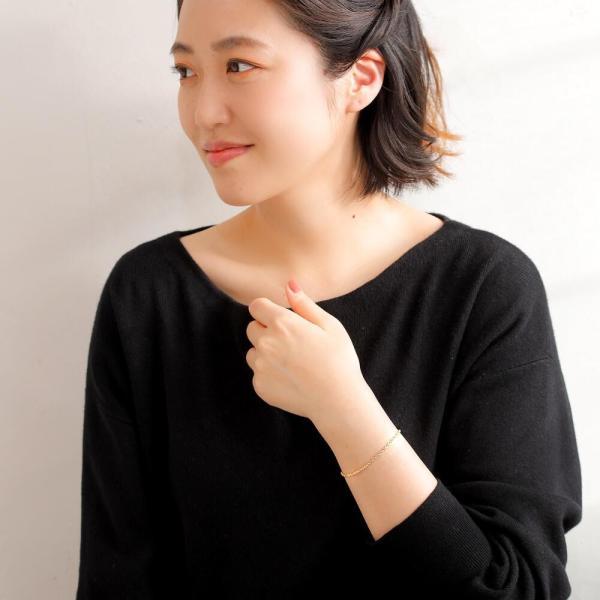 k18 ロープ チェーン シャイニーロープ 18k チェーンブレスレット ブレス 太め k18 18金 18k 18cm ゴールド ゴールドチェーン レディース |  | 07