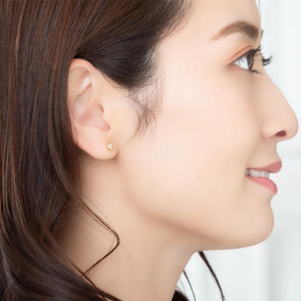 K18 ピアス 18k K18 18金 ゴールド ダイヤモンド ダイヤピアス 0.2ct ジュエリー 一粒 アレルギー対応ピアス 金属アレルギー 安心 プレゼント ギフトの画像