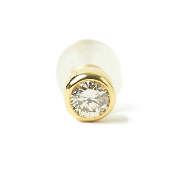 K18 ピアス 18k K18 18金 ゴールド ダイヤモンド ダイヤピアス 0.2ct ジュエリー 一粒 アレルギー対応ピアス 金属アレルギー 安心 プレゼント ギフトの画像