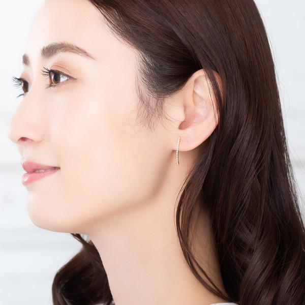 K18  ピアス 18k K18 18金 ゴールド ダイヤモンド ダイヤピアス ジュエリー レディース おすすめ 人気 金属アレルギー 安心 プレゼント ギフト |  | 01