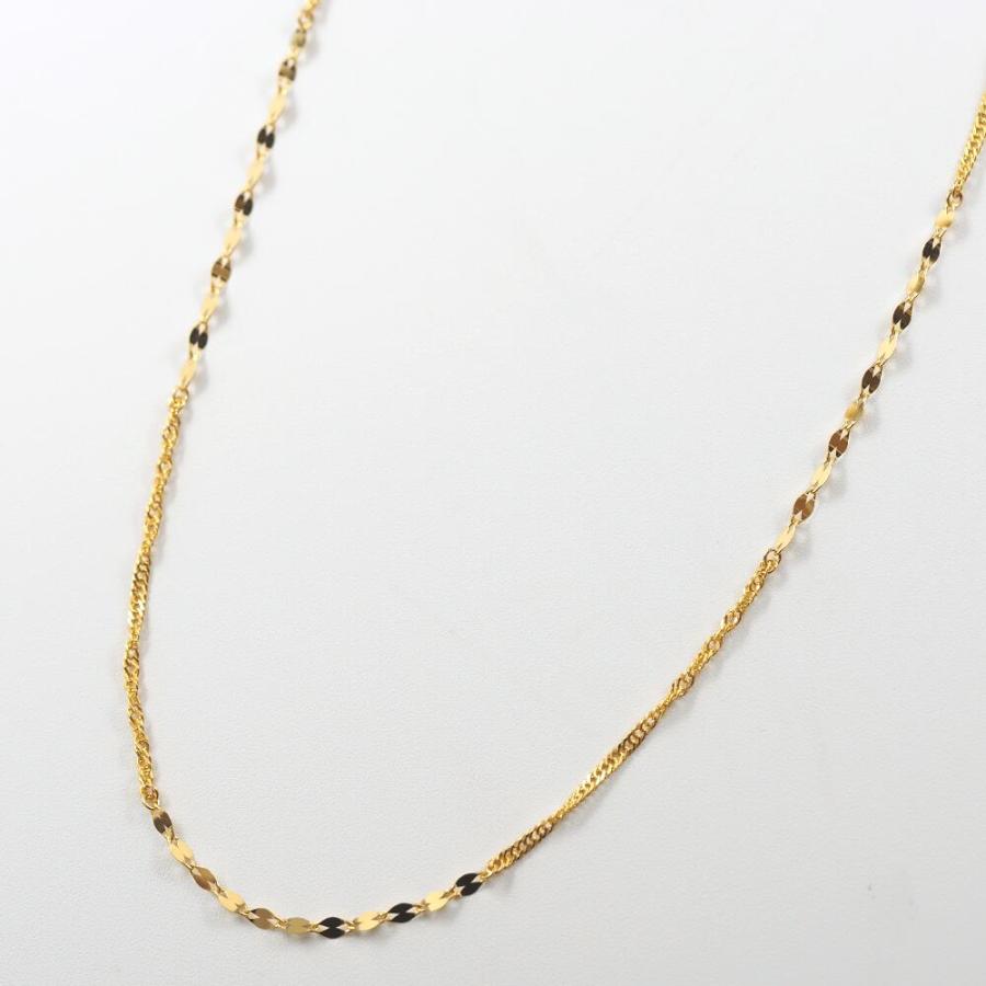 純金 ネックレス 24金 K24 純金ネックレス チェーン レディース ゴールド 金 42cm ペタル スクリュー チェーン ペタルチェーン スクリューチェーン |  | 04