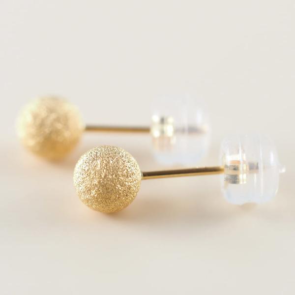 K18 丸玉 5mm ピアス フラッシュボール 18k 18金 丸玉ピアス ゴールド ボール スターダスト 普段使い 使いやすい シンプル レディース プレゼント ギフト |  | 04