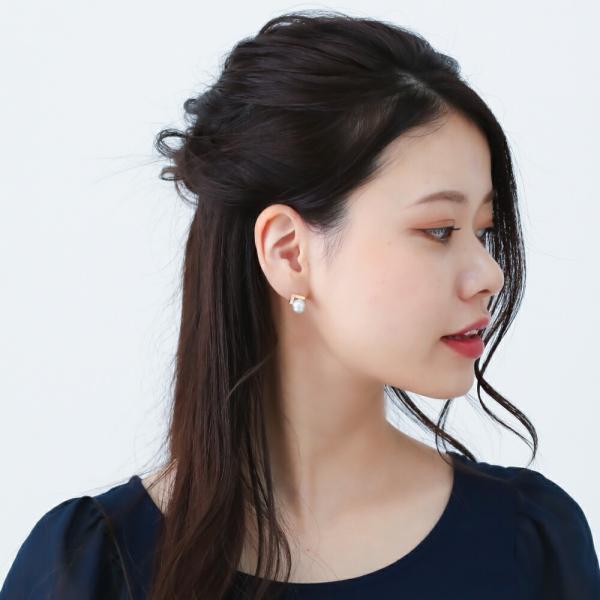 ピアス パール 18金 k18 レディース バロックパール バロック ブランド プレゼント シンプル ゴールド |  | 06