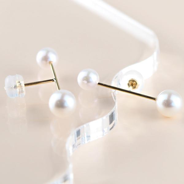 K18 18金 ゴールド 真珠 パール あこやパール ピアス ジュエリー 人気 流行 トレンド おしゃれ シンプル フェミニン ゴールド 大人 上品 |  | 01