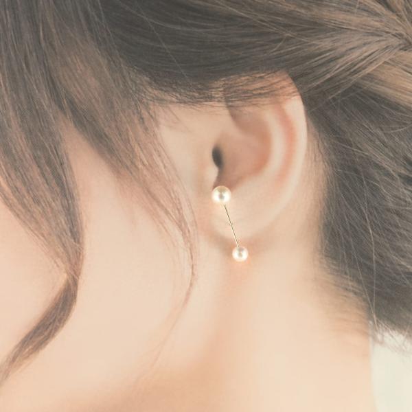 K18 18金 ゴールド 真珠 パール あこやパール ピアス ジュエリー 人気 流行 トレンド おしゃれ シンプル フェミニン ゴールド 大人 上品 |  | 02