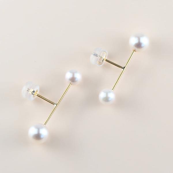 K18 18金 ゴールド 真珠 パール あこやパール ピアス ジュエリー 人気 流行 トレンド おしゃれ シンプル フェミニン ゴールド 大人 上品 |  | 03