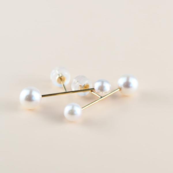 K18 18金 ゴールド 真珠 パール あこやパール ピアス ジュエリー 人気 流行 トレンド おしゃれ シンプル フェミニン ゴールド 大人 上品 |  | 04