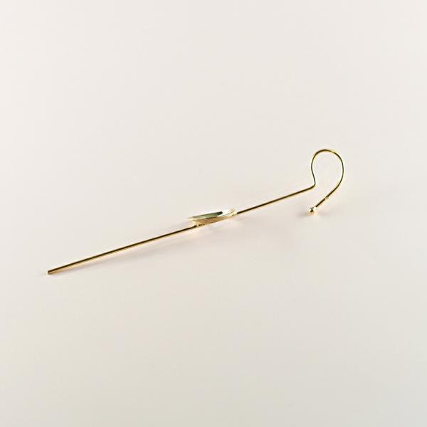 ピアス 18金 シンプル レディース イヤーラップピアス フック 地金 k18 |  | 04