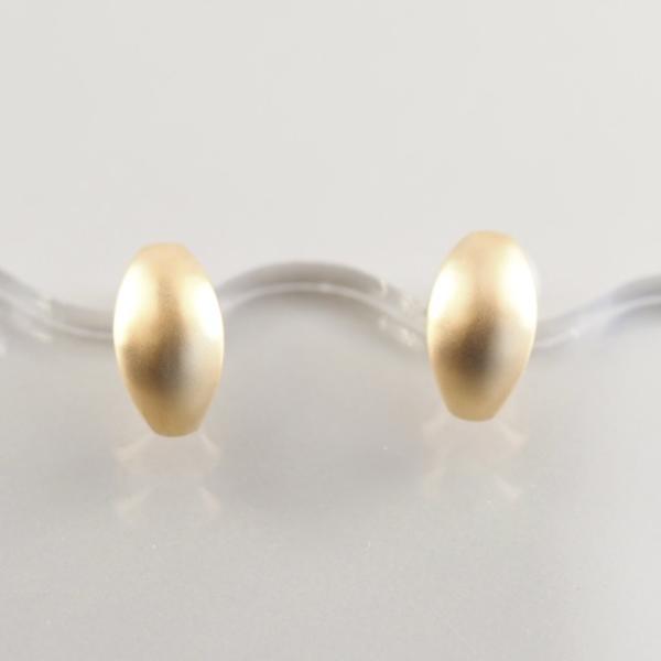 ピアス 18金 シンプル k18 艶なし 地金 ホーニング 軽い 華奢 シンプルコーデ 大人 おしゃれ |  | 01