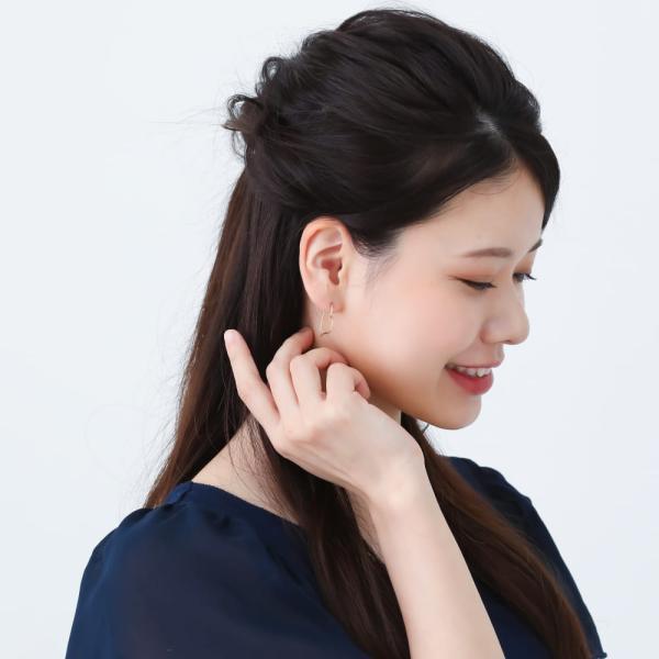 K18 ピアス 地金のピアス K18ピアス 18k 18金 ゴールド フープ シンプル シンプルコーデ ハート 大人 おしゃれ かわいい 小ぶり |  | 07