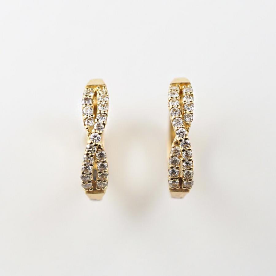 ダイヤモンド ダイヤ ピアス 18金 K18 キャッチレス キャッチレス 