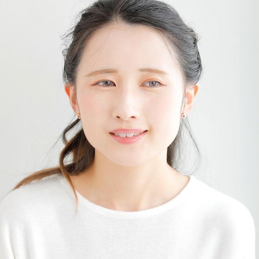 ルビー ピアス K18 18k 18金 ダイヤモンド ダイヤ ダイヤ取り巻き ペアシェイプ |  | 09