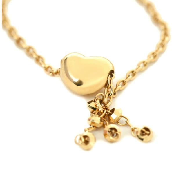 指輪 レディース 18金  チェーンリング フリーサイズ k18 スライド式  ムーブ 調節 長さ調節 プレゼント MITURE ミチュール |  | 03