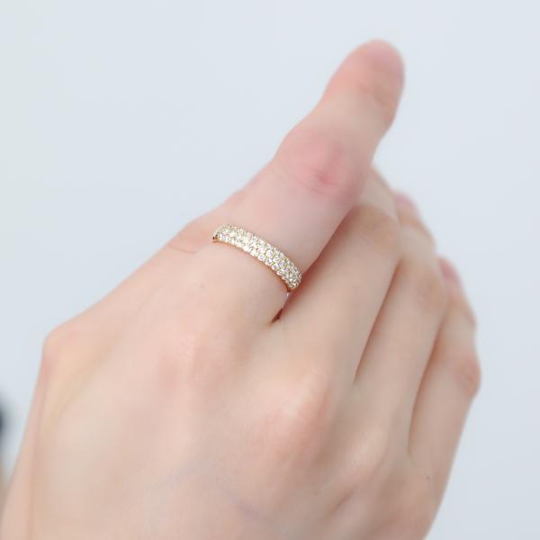 指輪 レディース 18金 k18 PT プラチナ ダイヤモンド リング 指輪 0.5ct パヴェ プレゼント ギフト |  | 05