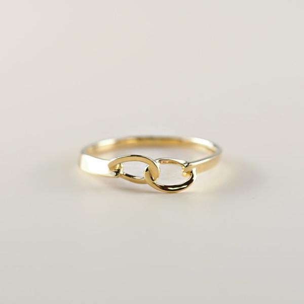 リング 指輪 K18 イエローゴールド  K18YG 18金 18k 喜平 チェーン リング 地金 指輪 鎖 ゴールド シンプル |  | 03