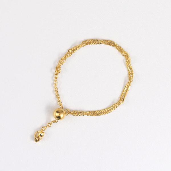 24金 指輪 レディース 純金 チェーン ゆびわ 鎖 シンプル 重ね付け 女性 華奢 ジュエリー ブランド プレゼント おすすめ |  | 01