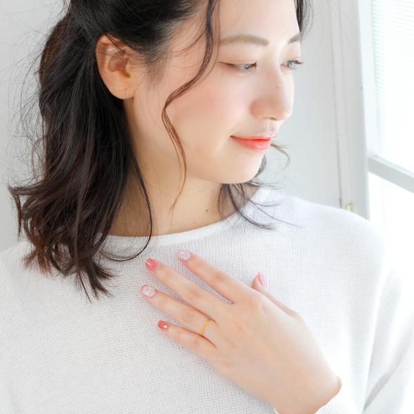 24金 指輪 レディース 純金 チェーン ゆびわ 鎖 シンプル 重ね付け 女性 華奢 ジュエリー ブランド プレゼント おすすめ |  | 05