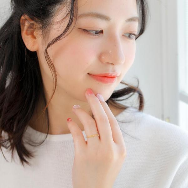 24金 指輪 レディース 純金 チェーン ゆびわ 鎖 シンプル 重ね付け 女性 華奢 ジュエリー ブランド プレゼント おすすめ |  | 06