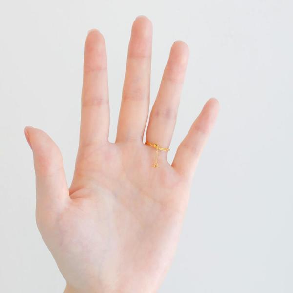 24金 指輪 レディース 純金 チェーン ゆびわ 鎖 シンプル 重ね付け 女性 華奢 ジュエリー ブランド プレゼント おすすめ |  | 08