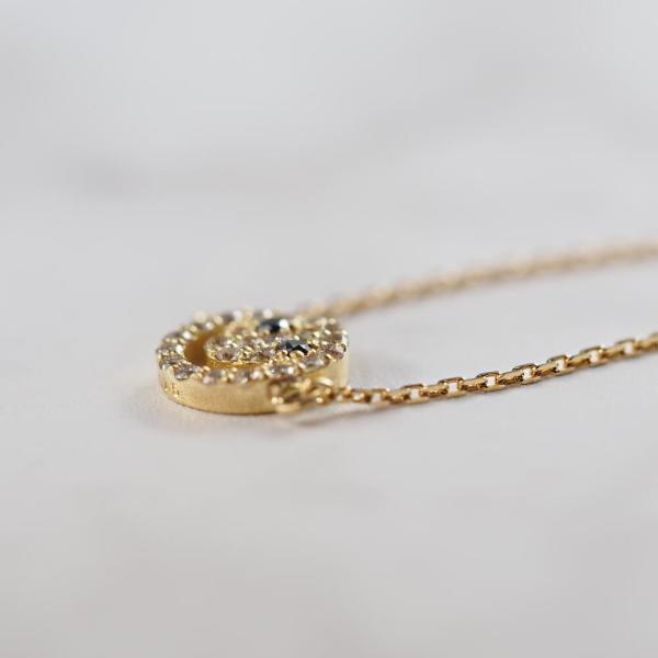 K18 k18 18金 指輪 リング チェーンリング チェーン スマイル パヴェ ニコ ニコちゃん ダイヤモンド ダイヤ かわいい |  | 04