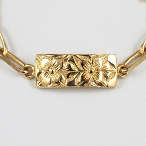 ハワイアンジュエリー 指輪 レディース 18金 フリーサイズ リング k18 K18 プルメリア ハワイ チェーンリング フリーサイズ 18金指輪 k18リング ゴールド |  | 08