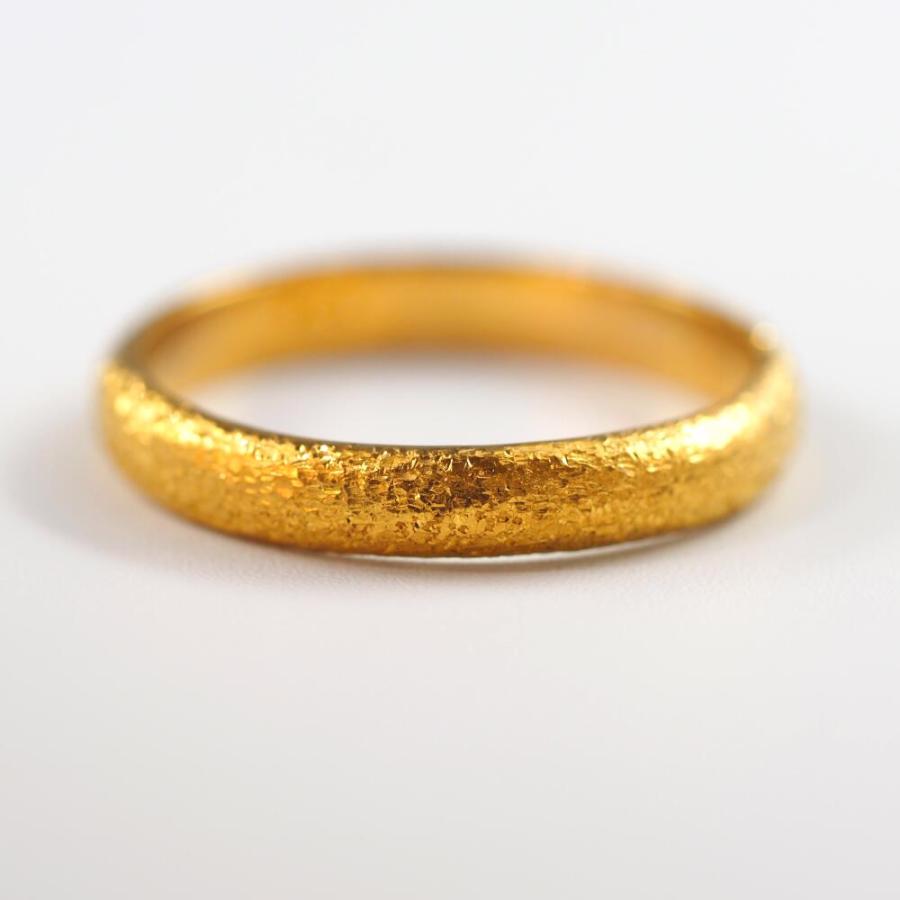 24金指輪 24金 指輪 純金 ゴールド リング k24 ゆびわ 甲丸 スターダスト 艶消し シンプル 地金 ジュエリー プレゼント レディース メンズ |  | 05