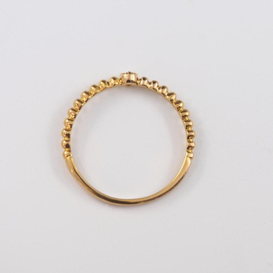 24金指輪 24金 指輪 純金 ゴールド リング 24k 一粒ダイヤモンド 24金 K24 ゴールド ミル打ち 天然ダイヤ レディース |  | 04