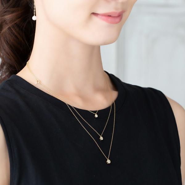 アジャスター チェーン 18金 10cm ネックレス 長さ 調節 ネックレス用