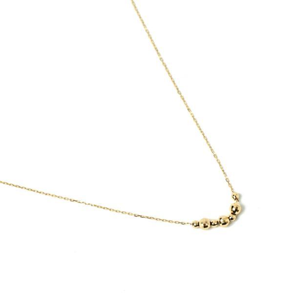 18金ネックレス レディース 18金 18k  k18 ネックレス ゴールド チェーン 華奢 シンプル プレゼント 女性の画像