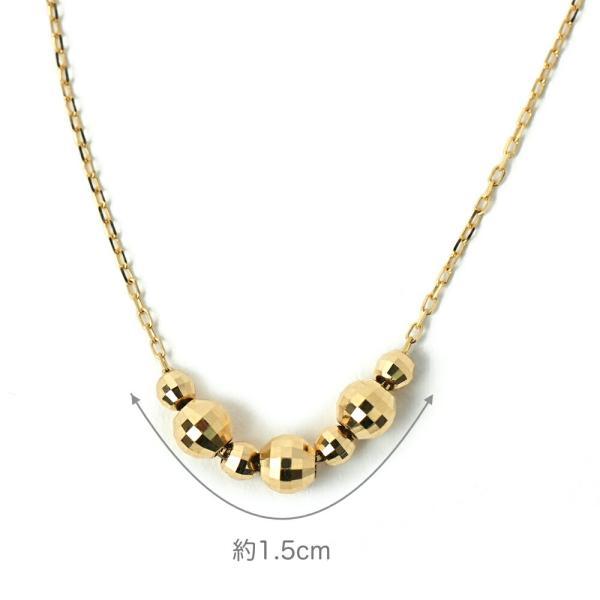 18金ネックレス レディース 18金 18k  k18 ネックレス ゴールド チェーン 華奢 シンプル プレゼント 女性の画像