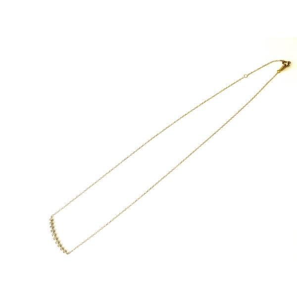 ネックレス レディーズ 18金 ダイヤ 0.15ct ダイヤモンド K18 ネックレス ライン プレゼント ギフト MITURE ミチュール |  | 04