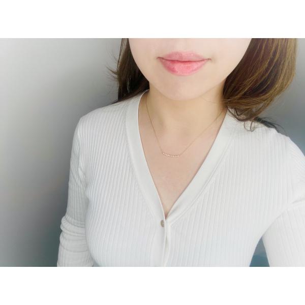 ネックレス レディーズ 18金 ダイヤ 0.15ct ダイヤモンド K18 ネックレス ライン プレゼント ギフト MITURE ミチュール |  | 06