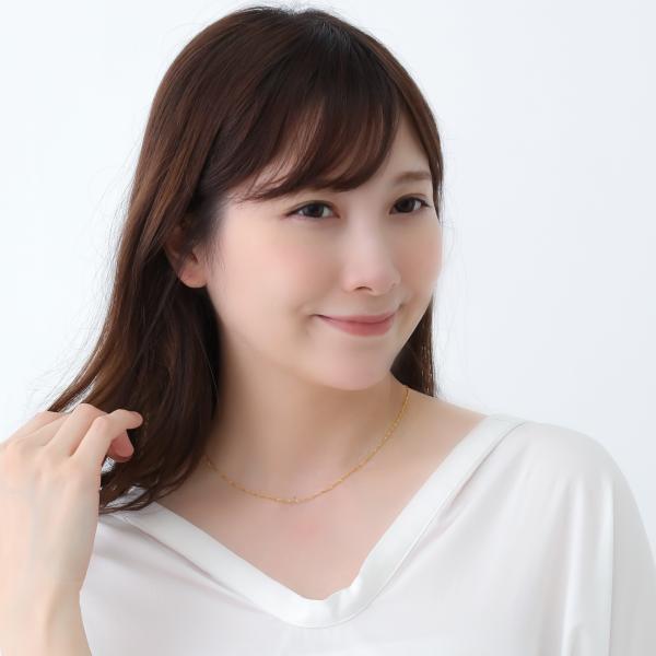 【名前はまだない】　新品未使用　純金　k24 本物　チェーンネックレス 純金 ネックレス レディース k24 ゴールド 純金 チェーン ムーブ