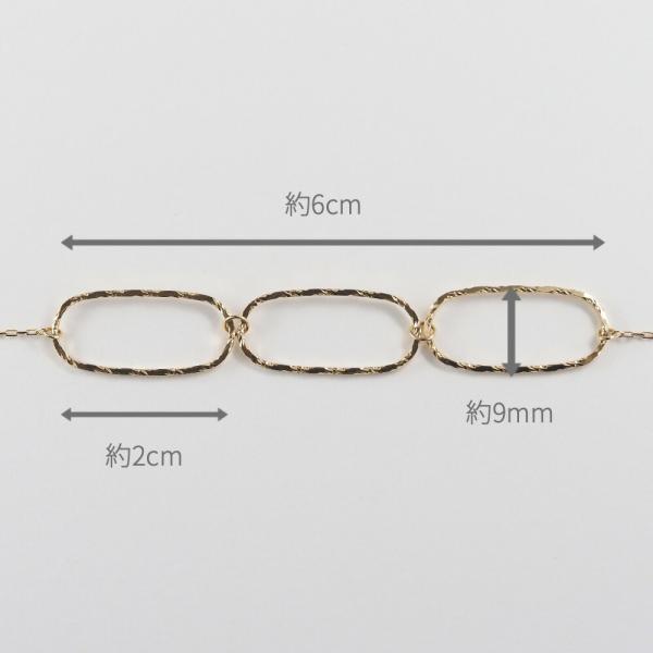 ネックレス ジュエリー レディース人気 18k K18 チェーン トラックチェーン 鎖 輪っか 大きい 流行 トレンド おしゃれ ブランド ゴールド  シンプル 大人 |  | 04