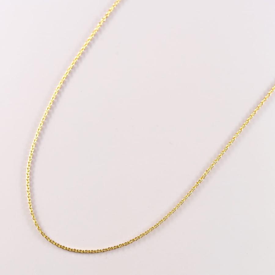 24金ネックレス 純金 ネックレス k24 レディース チェーン ゴールドチェーン 小豆 シンプル 人気 普段使いの画像