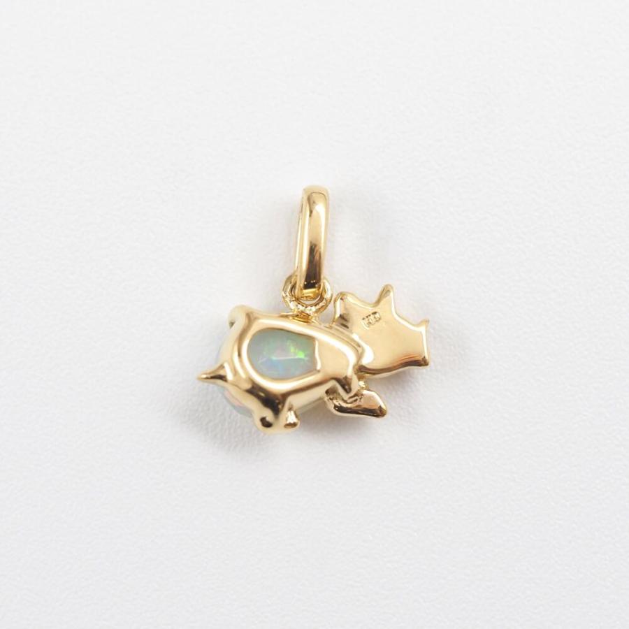 ペンダント ネックレス オパール K18 イエローゴールド 18k 18金 恐竜 トリケラトプス プレゼント 贈り物 ギフト ジュエリー アクセサリー |  | 04