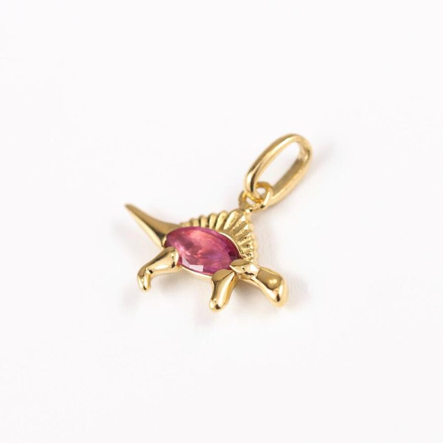 ペンダント ネックレス ルビー K18 イエローゴールド 18k 18金 恐竜 スピノサウルス プレゼント 贈り物 ギフト ジュエリー アクセサリー |  | 03