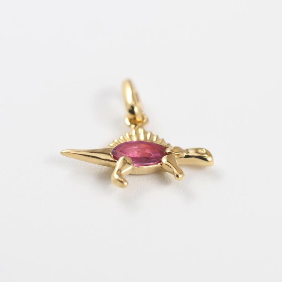 ペンダント ネックレス ルビー K18 イエローゴールド 18k 18金 恐竜 スピノサウルス プレゼント 贈り物 ギフト ジュエリー アクセサリー |  | 04