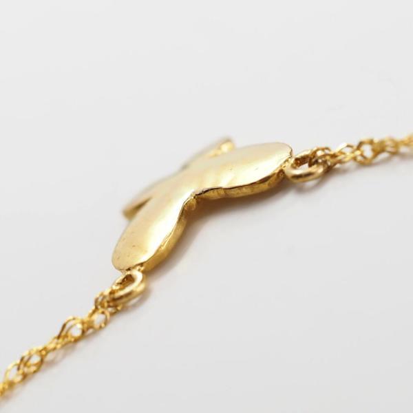 K24 24金 ネックレス レディース ネックレス バタフライ 蝶々 蝶 ゴールド 金 スクリュー チェーン  お守り アミュレット ゴールドチェーン |  | 03