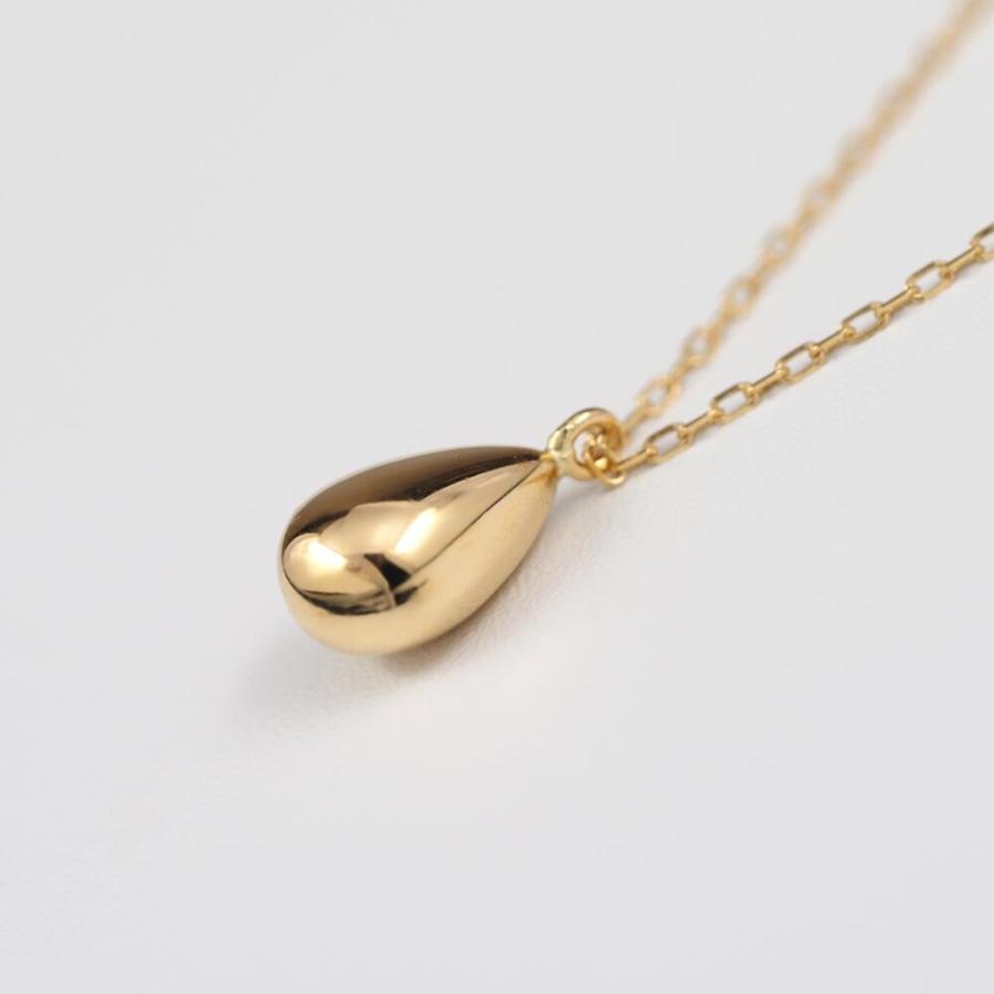 ネックレス レディース シンプル　シンプルコーデ K18 18Kイエローゴールド ペアシェイプ つゆ 雫 ドロップ プレゼント ギフト |  | 05