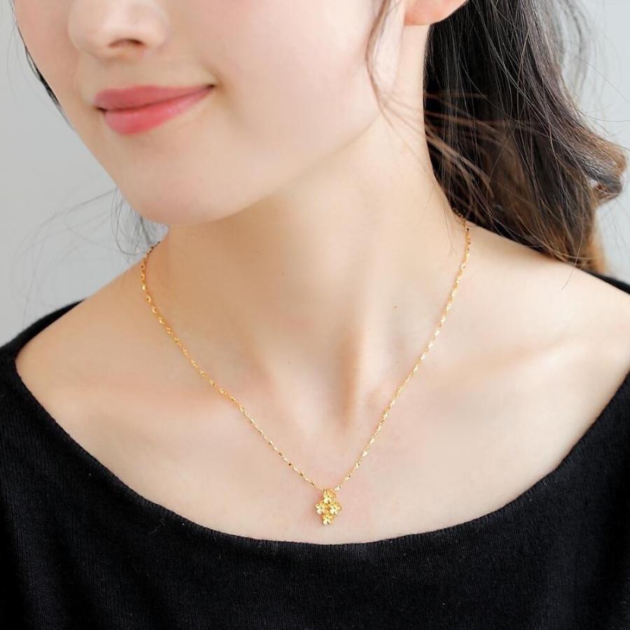 ペンダントトップ 24金 ペンダント 純金 k24 24K フラワー 花 ネックレス ゴールド レディース |  | 05