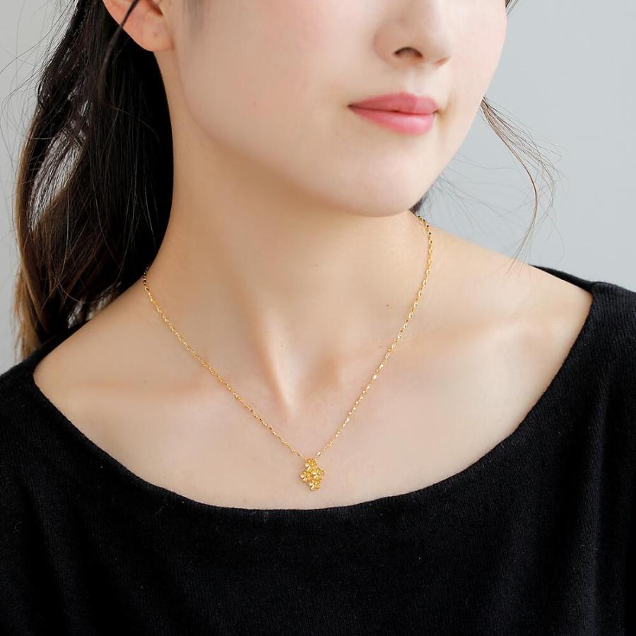 ペンダントトップ 24金 ペンダント 純金 k24 24K フラワー 花 ネックレス ゴールド レディース |  | 06