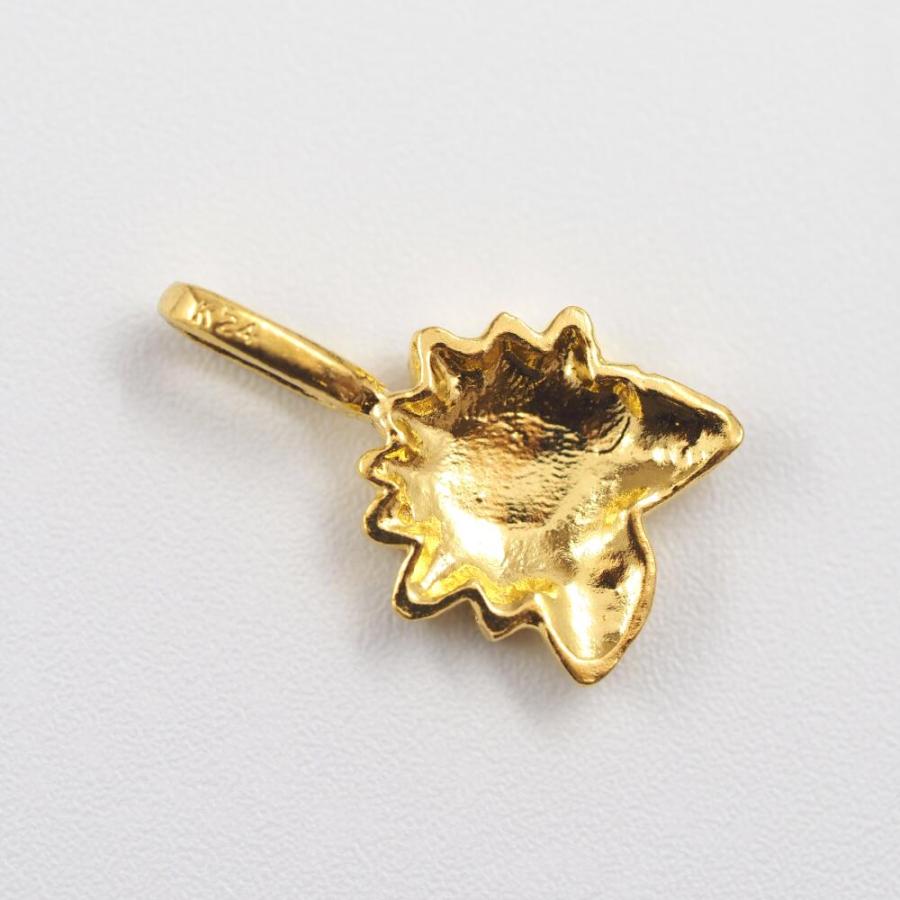 ペンダントトップ 24金 ペンダント 純金 k24 24K 向日葵 ひまわり フラワー 花 ネックレス ゴールド レディース |  | 05