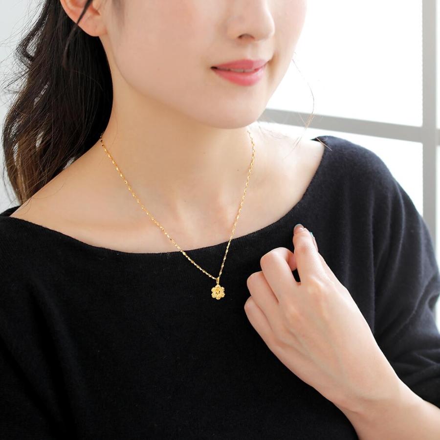 ペンダントトップ 24金 ペンダント 純金 k24 24K ペンダントトップ フラワー 花 6枚花 ネックレス ゴールド レディース |  | 08
