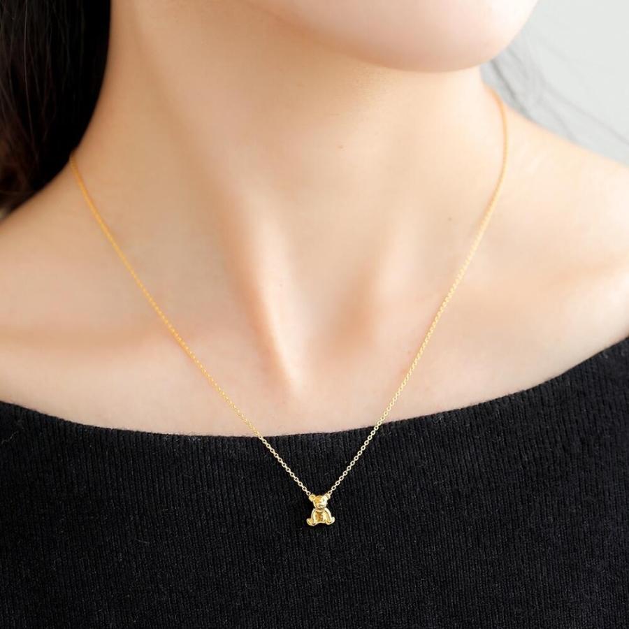 ペンダントトップ 24金 ペンダント 純金 k24 24K くま クマ 熊