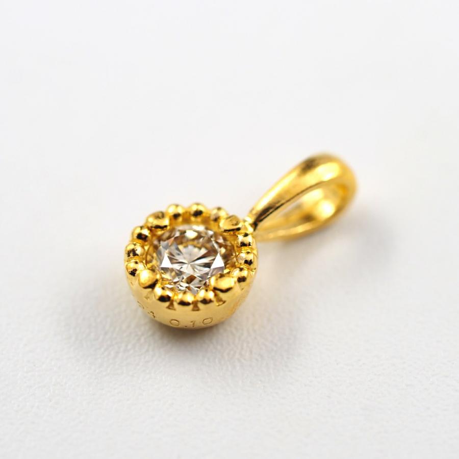 24金ダイヤモンド入りペンダントトップ 純金 24金 ペンダント k24 24K ペンダントトップ ダイヤモンド ダイヤ